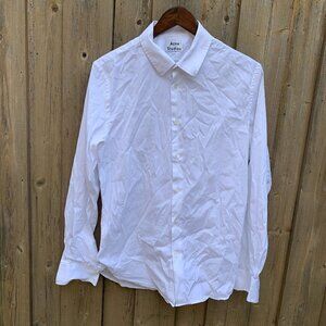 2015 Acne Studios Mario Stretch Dress Shirt Size 52